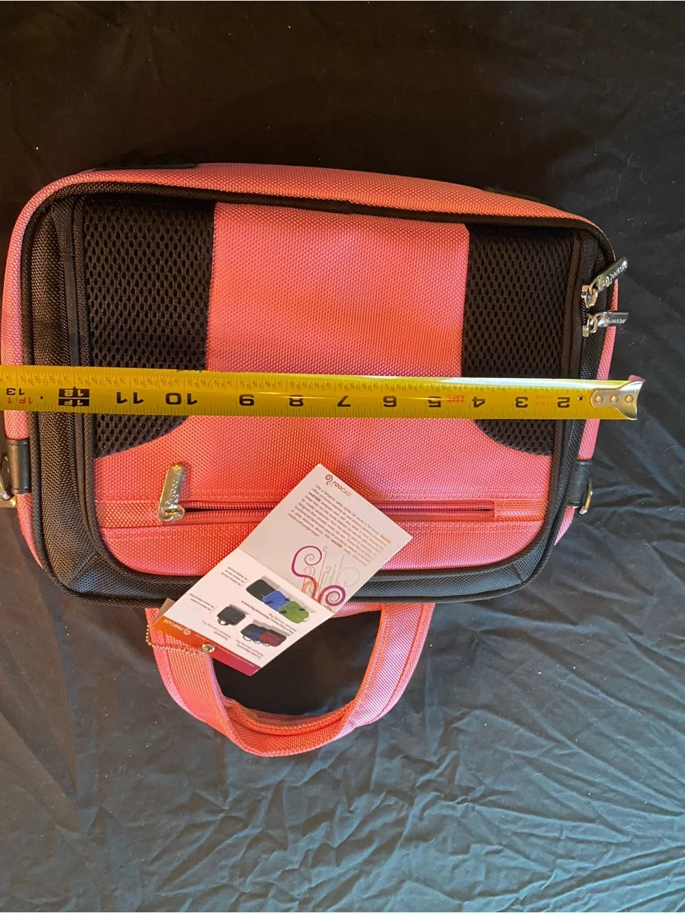 Pink Laptop Bag for Women - Compact Carry Case
